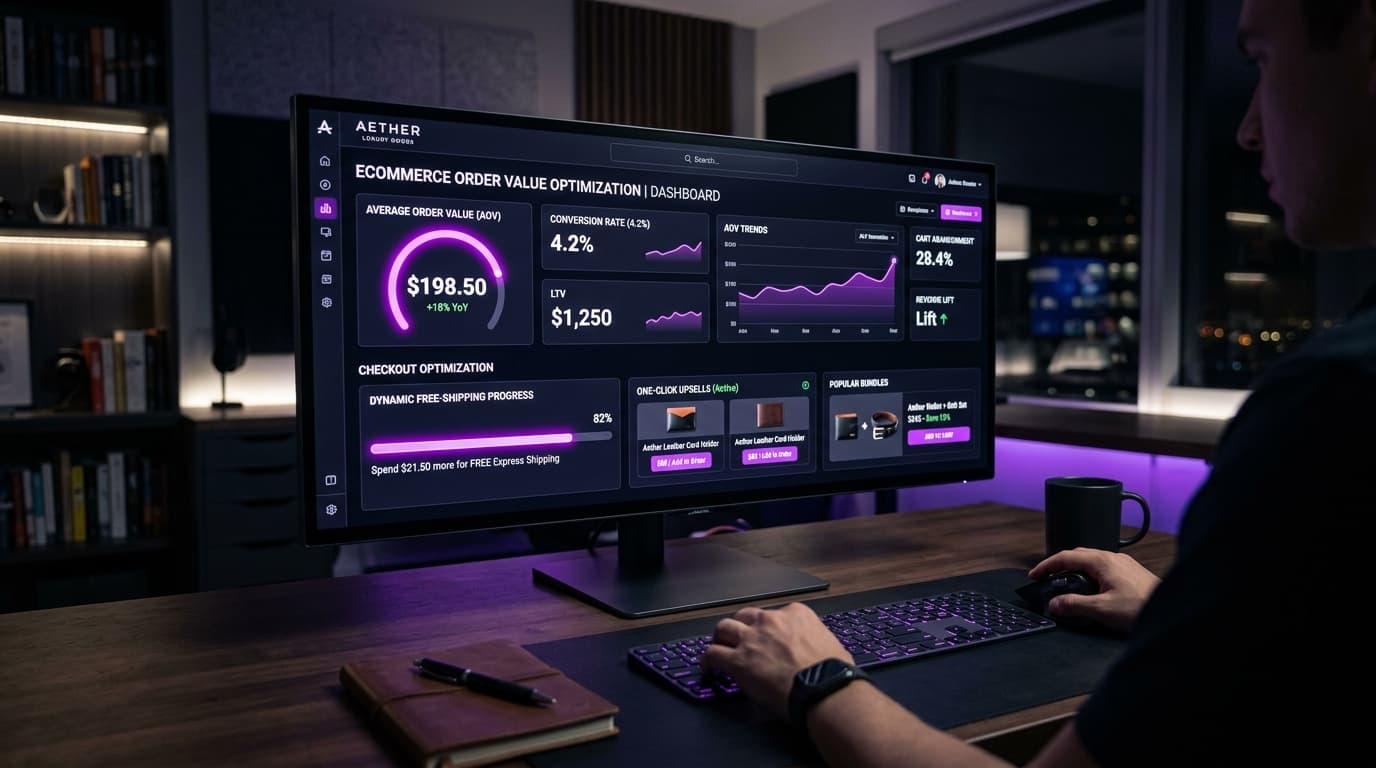 Up-sells, Cross-sells y Bundles Post-Compra: Aumentando el AOV en un 32%